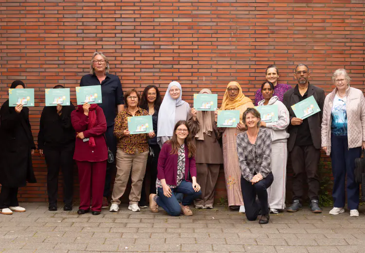 De cursisten krijgen allemaal een echt diploma.